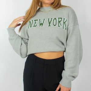 New York Sweater in Gray